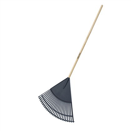 Garden Wooden Handle Leaf Rake