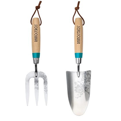 Wooden Handle Garden Tool Set